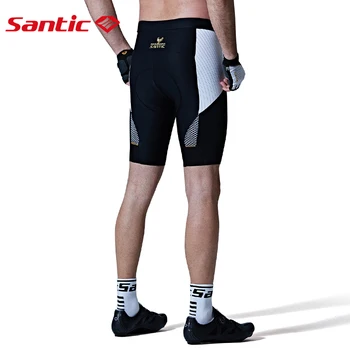 

Santic Men Cycling Padded Shorts Race Fit Italian Imported DOLOMITI-FM1507 Pad Italian MITI P-CLOTH Cycling Clothings M7C05083