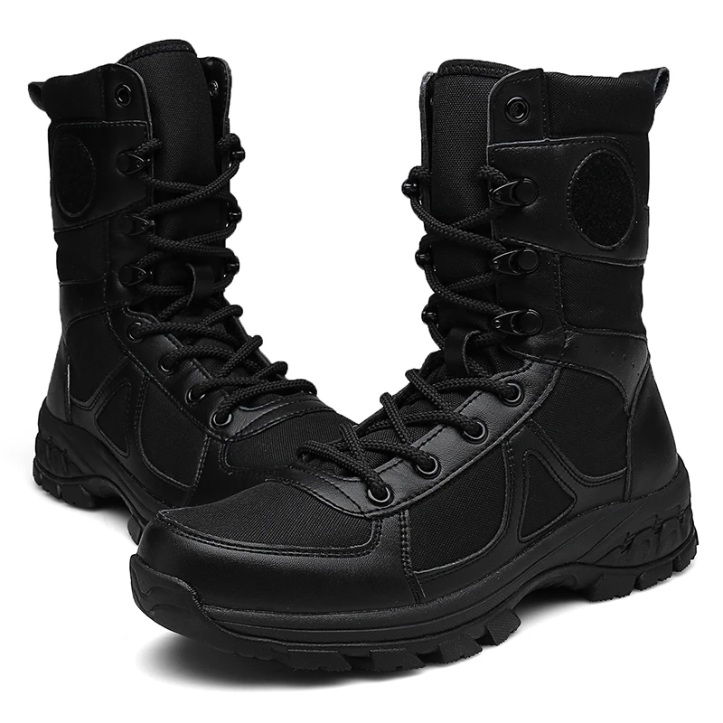 

Military Boots Men Hiking Shoes Women Camping Outdoor Sports Boot Waterproof Tactical Shoes Men Hunting Boots Desert Shoes 36-45