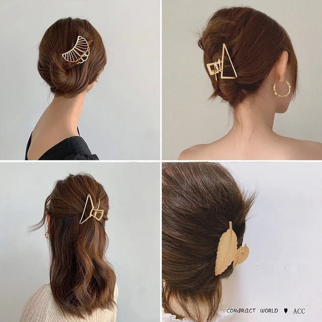 Fashion Metal Hair Claw For Women 5