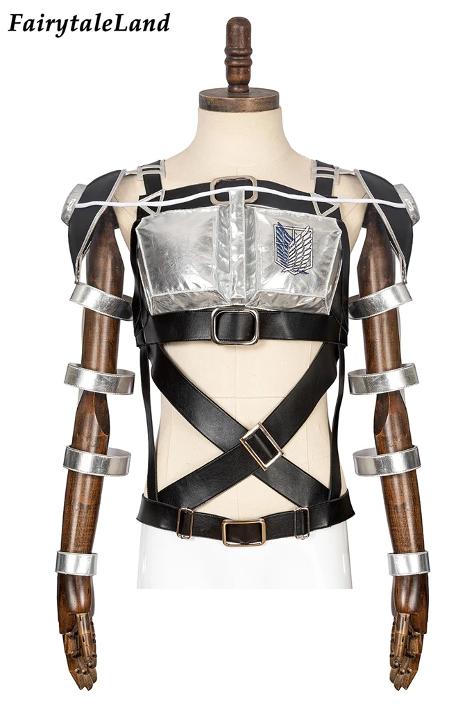 cute halloween costumes Attack on Titan 4 The Final Season Rivaille Cosplay Costume Halloween Superhero Outfit Shingeki no Kyojin Team Armour Uniform anime dress