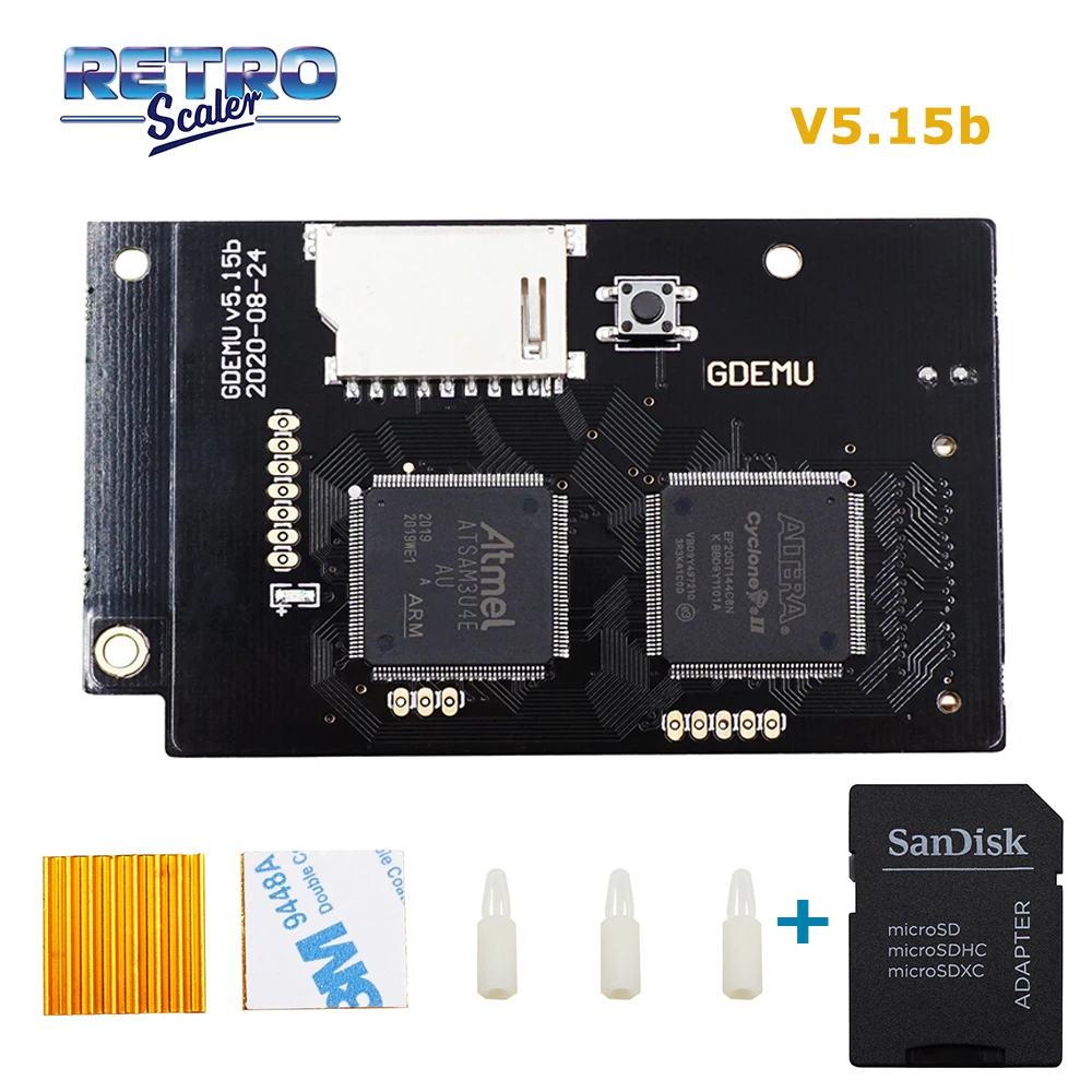 Placa de Simulação de Movimentação Gdemu para Sega Console e Cartão tf com Jogos Nova Óptica Dreamcast - dc Instalado V5.15b sd - Image 2