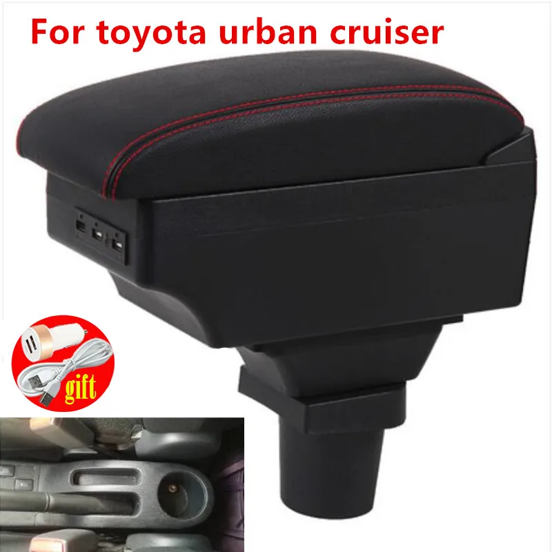 for toyota urban cruiser armrest box for toyota ist armrest box car center console modification accessories with usb armrests aliexpress