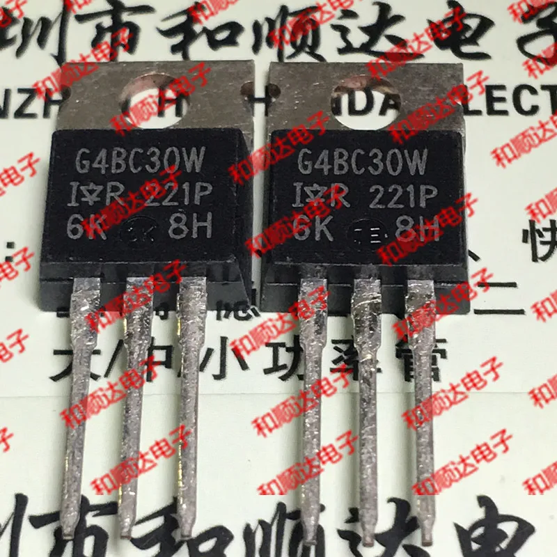 Original New 5pcs / IRG4BC30W TO-220 600V 12A