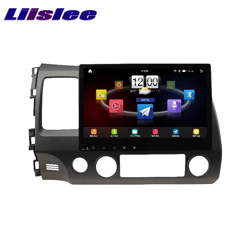 Автомагнитола LiisLee для HONDA Civic 2005 ~ 2011 мультимедийный ТВ DVD GPS Hi-Fi стерео навигация в