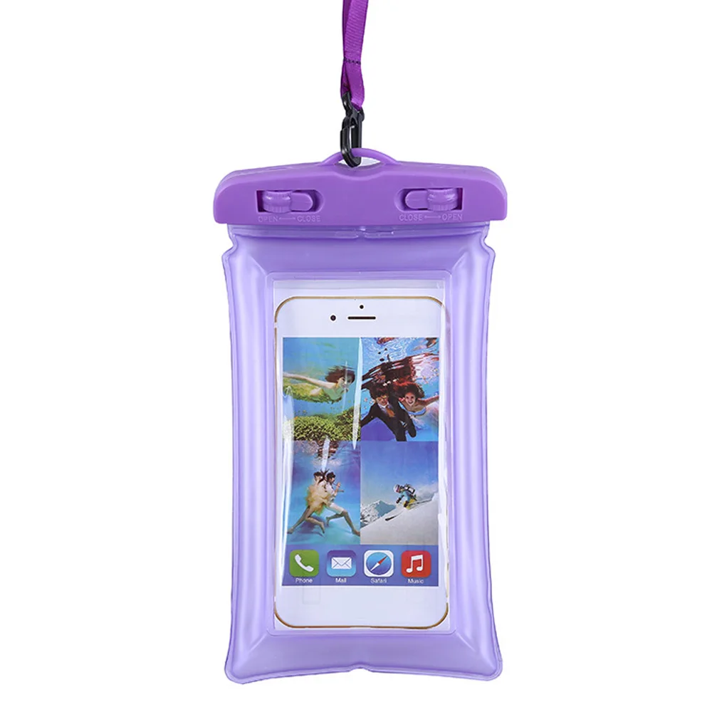 Аксессуары для мобильных телефонов водонепроницаемый мешок для мобильного спорта уличный спортивный переносной многоцветный Дайвинг модная водонепроницаемая сумка