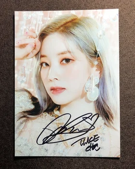 

hand signed TWICE Kim DaHyun autographed photo FEEL SPECIAL 5*7 092019N1