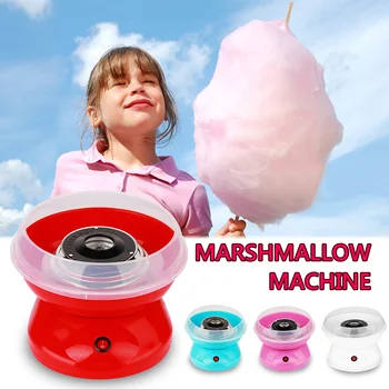 

Portable Electric DIY Sweet Sugar Cotton Mini floss Boy Girls Marshmallow Candy Maker Portable Marshmallow Sugar Floss Machine