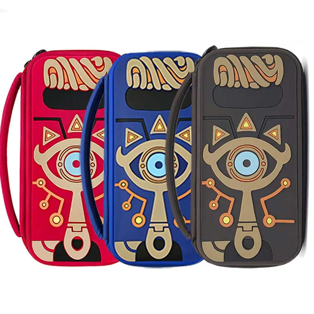 Чехол Switch Zeld для переноски совместимый с Nintendo чехол Sheikah Slate силиконовый