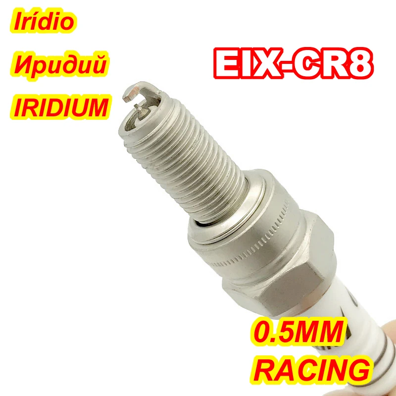 Motorcycle Spark Plug 2pcs nickel Iridium EIX-CR9 CR8E EIX-CR8 CR9E FOR CR9EK CR8EK CR9EIX CR9E CR9EIA-9 CR9EB IU27 IU24 spark plug