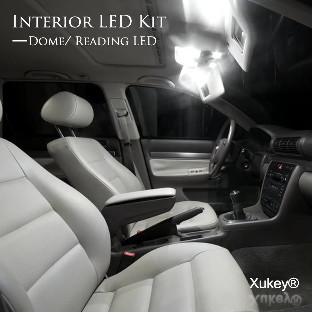 Xukey 12x межкомнатные двери Карта Купол ствол огни посылка набор подходит для Subaru Forester SJ SK 2012 2013