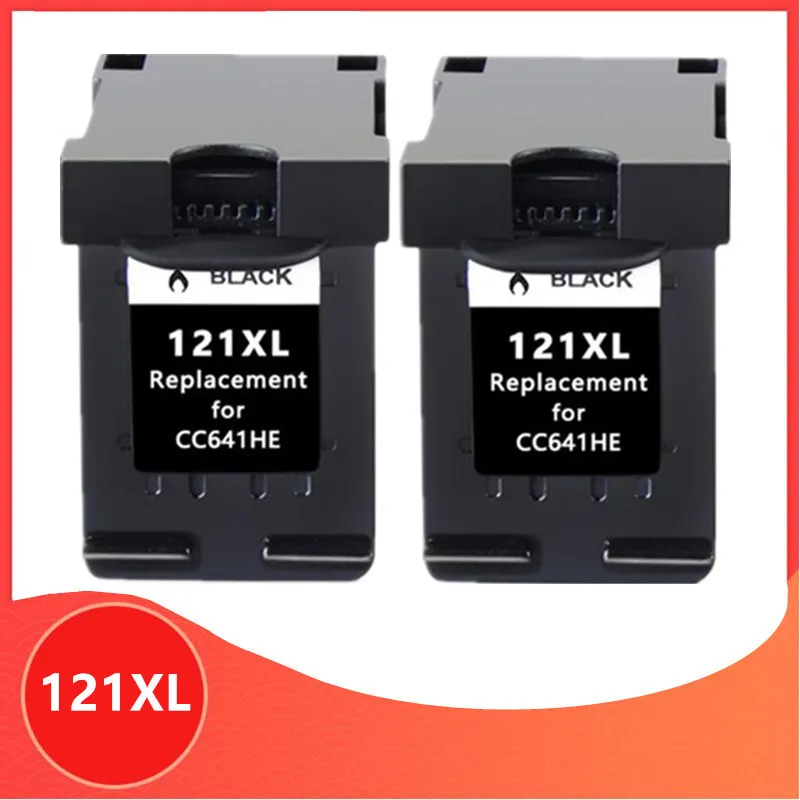 Картриджи черные совместимые 121XL для принтера HP 121 hp Deskjet D2563 F4283 F2423 F2483 F2493 F4213 F4275 2
