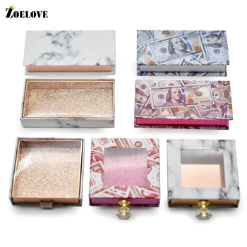 

25mm Mink Lashes In Bulk 10Pcs Eyelash Packaging Box Wholesale Lash Case Dramatic False Eyelashes Mink Lashes Vendor