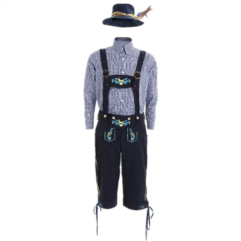 Высококачественный костюм для взрослых мужчин s Lederhosen на Октоберфест немецкий