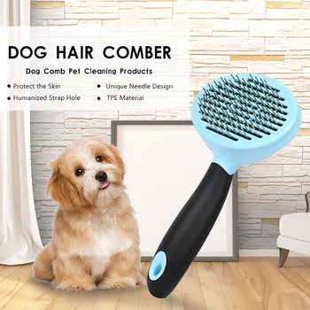 

Dog Hair Removal Comb Brush Large Dog Hair Comber Large Needle Comb Floating Hair Artifact Beauty Dog Comb Pet Cleaning Products