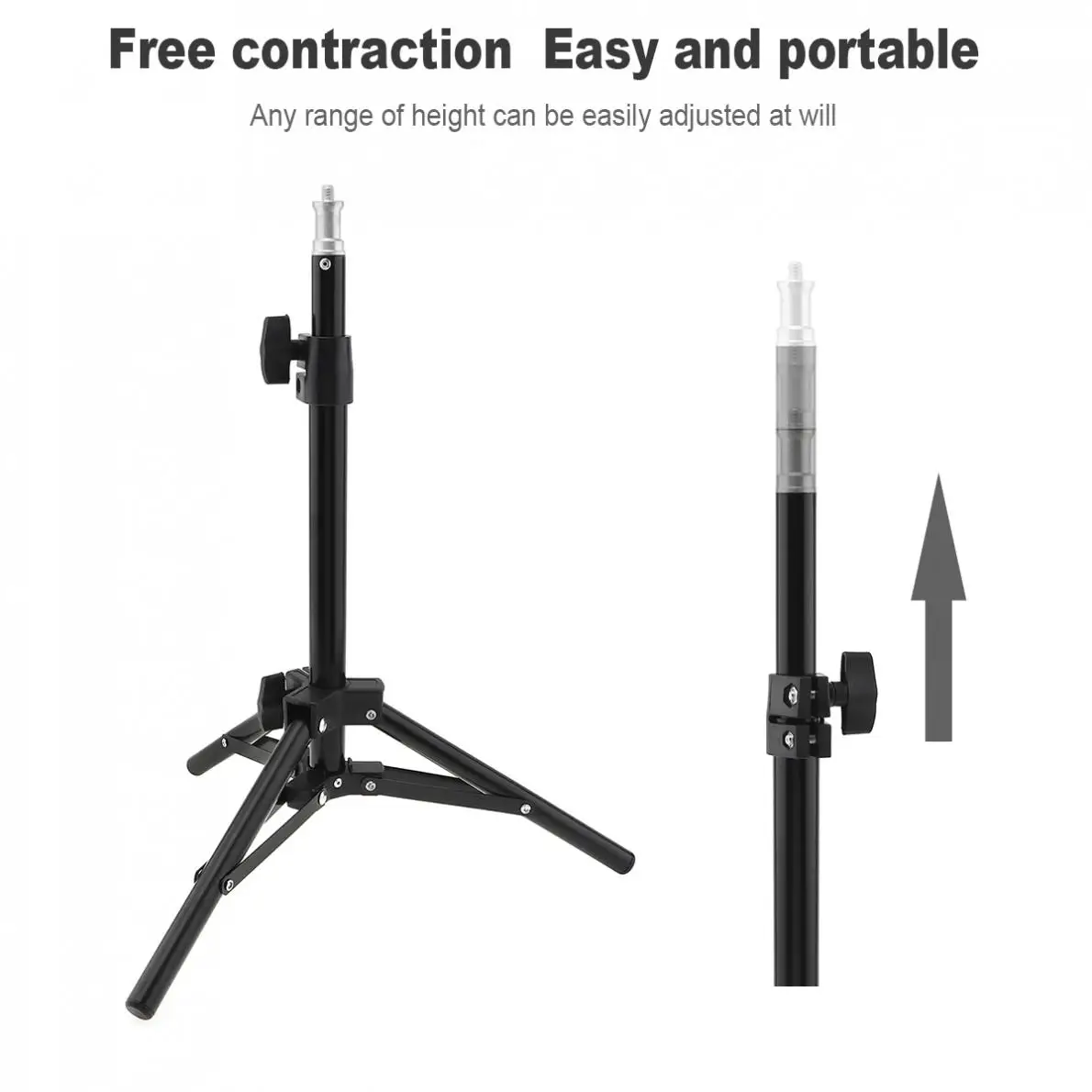 50 160 210cm Selfie Ring Fill Light Tripod Photography Light