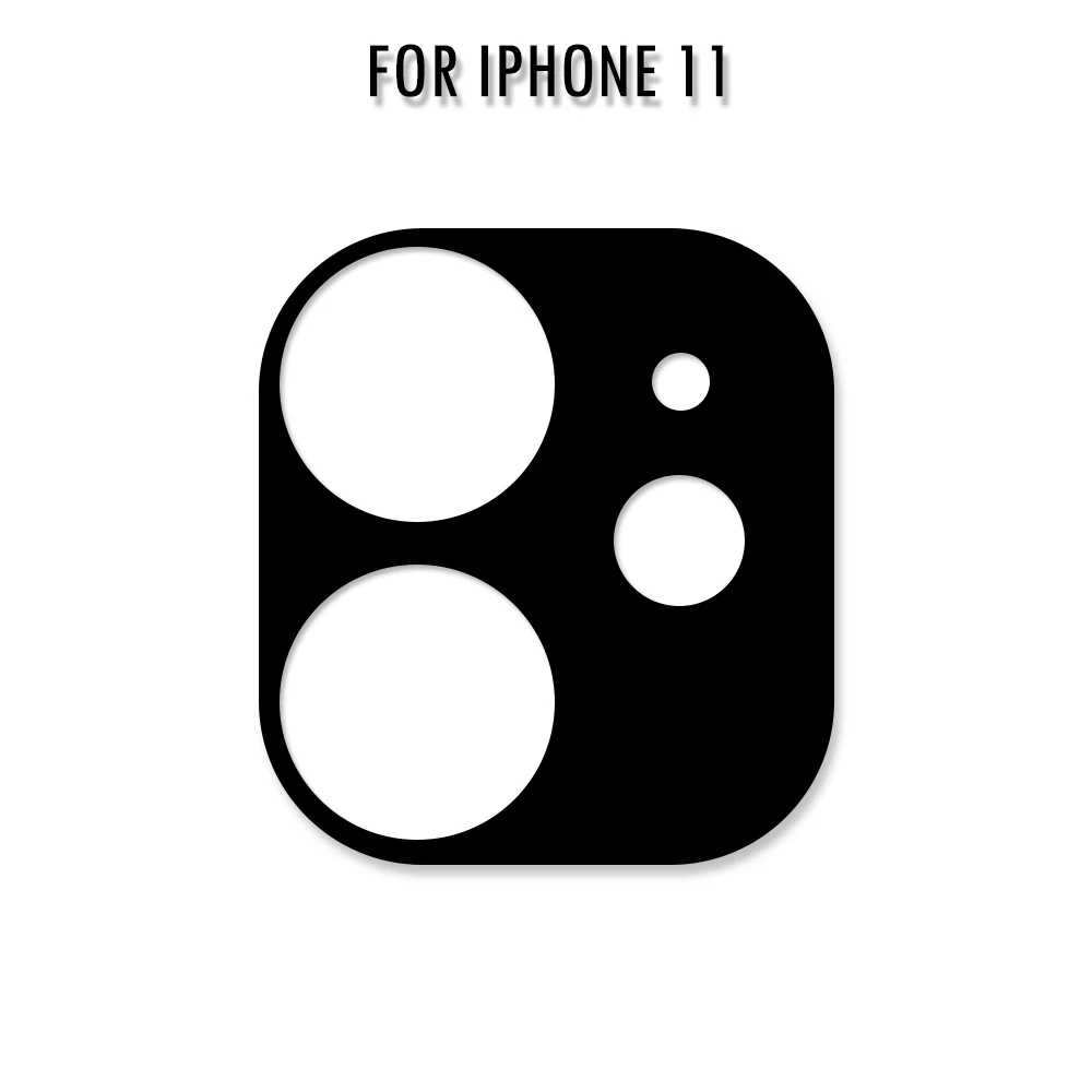 For iPhone11 1 шт. гибкое стекловолокно пленка для задней камеры защита экрана объектива для iPhone 11 Pro Max мобильный телефон Cam защита аксессуары - Цвет: For iPhone11