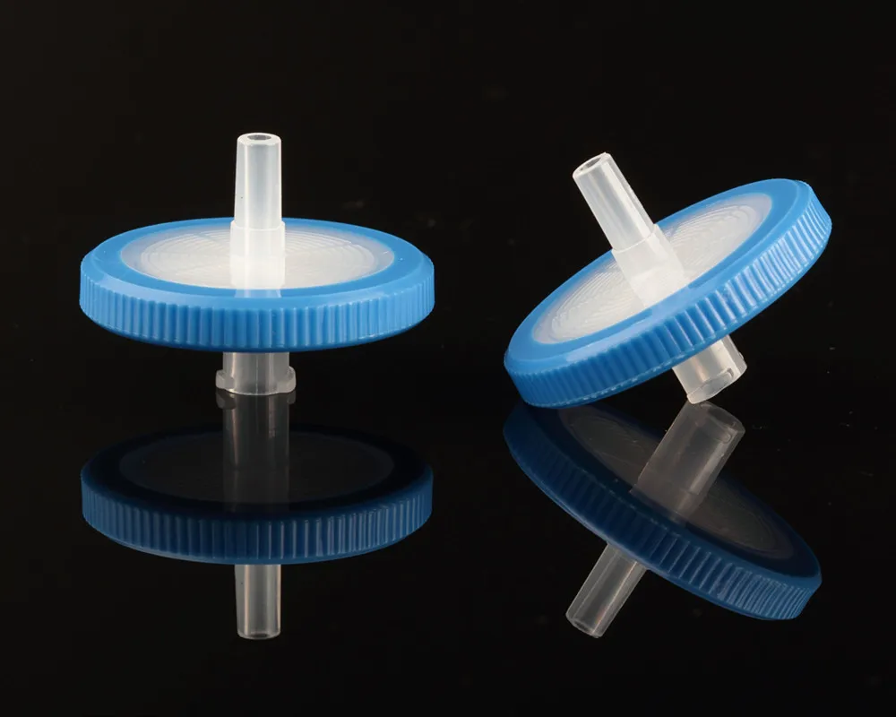 

Syringe Filters PES Luer Lock OD 33MM 0.45 Micron Disposable Microporous Needle Filtration PES Membrane Needle Filter 100pcs/pk