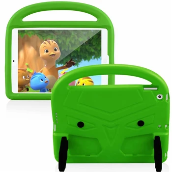 

For iPad 7th Gen 10.2" A2200 A2198 A2232 Case shockproof Sparrow Pattern handle stand EVA Kids cover ipad 10.2 baby case + film