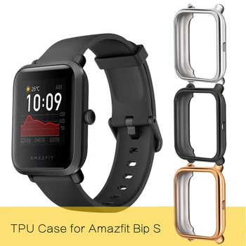 

For Amazfit Bip S Protector Plating TPU Protective Case Cover Frame for Xiaomi Huami Amazfit Bip Lite 2 Bumper Shell Watch Case