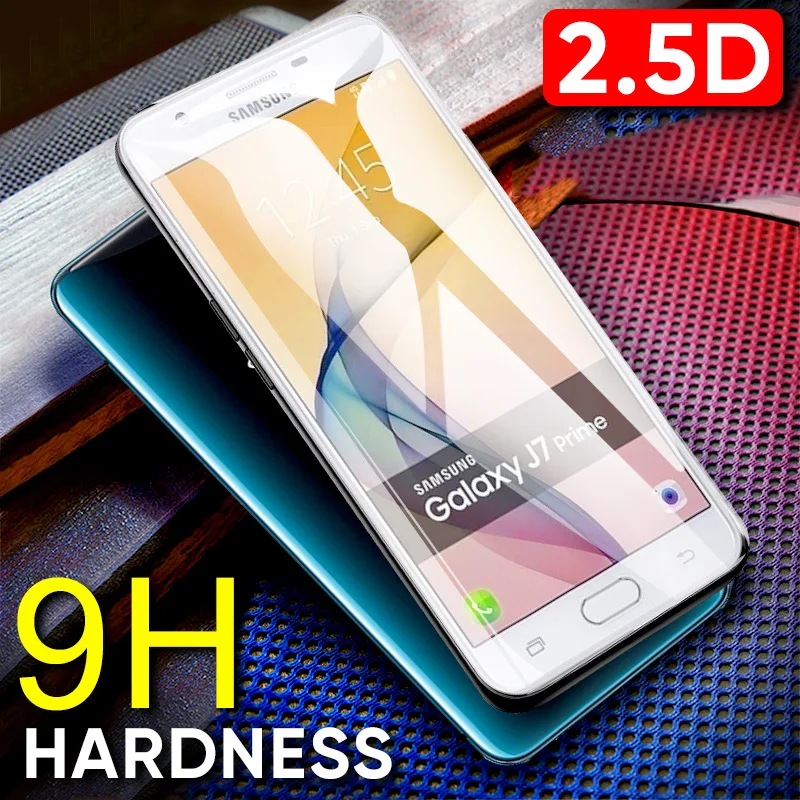 

9H Tempered Glass for Samsung Galaxy J5 J7 A5 Prime J730 Screen Potector For Samsung A7 A8 A9 Plus 2018 16 17 Transparent Glass