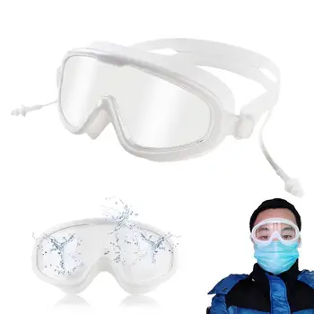 

Clear Protective Safety Goggle Work Anti-fog Dust Antisand Windproof Safety Glasses Eye Protection Glasses for Lab Work Swimming