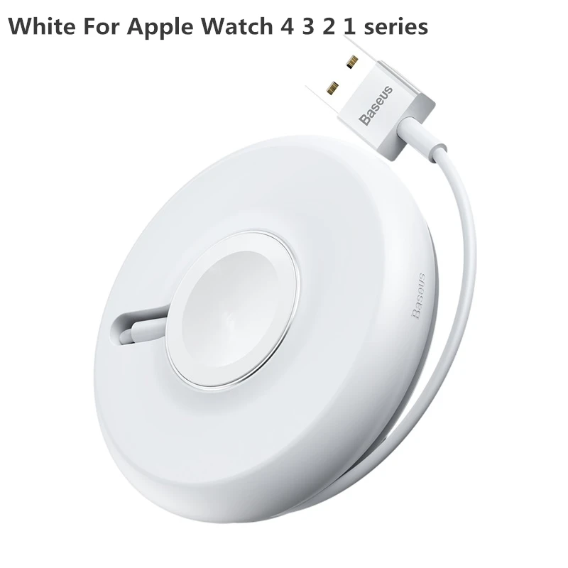 Baseus 3 в 1 Qi Беспроводное зарядное устройство для Airpods Apple Watch 4 3 2 1 iWatch быстрая Беспроводная зарядная площадка для iPhone 11 Pro Xs Max X - Цвет: White for IP