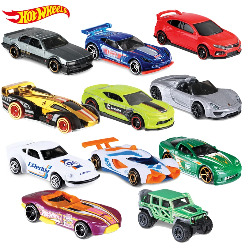 5 шт. 72 шт./коркор. Hot Wheels Модель автомобиля игрушки для детей Литые металлические