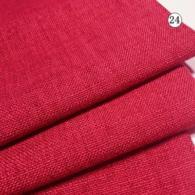 1 pcs 50cmx145cm X QUANFANG твердый Коло Полиэстер Хлопок Лен ткань для лоскутного шитья, DIY шитье, диван, занавес ткань мебель покрывало половина метра - Цвет: 1 pcs 50cmx145cm X