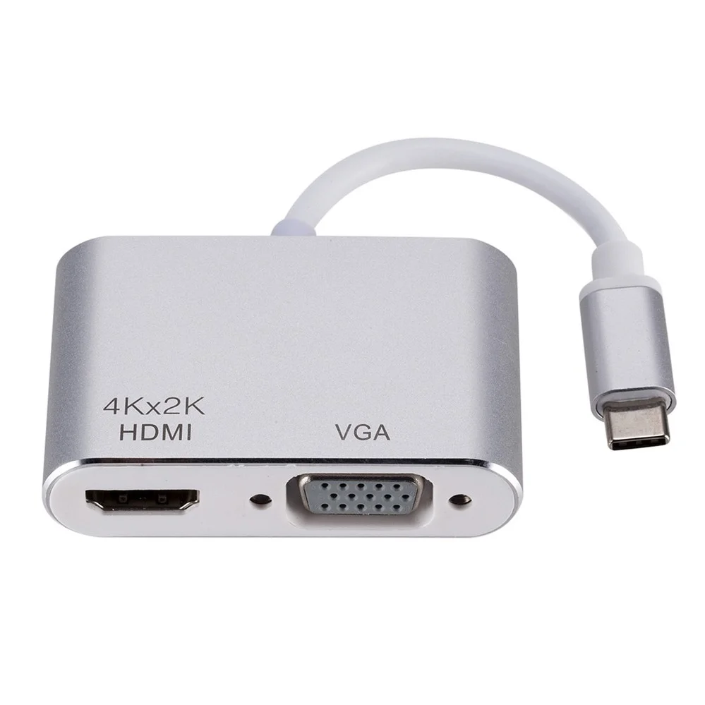 PzzPss USB C ̺ USB C to HDMI VGA ̺  c to hdmi vga   ȯ, ο Macbook Pro Ƽ̵  ˷̴
