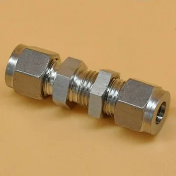 

304 Stainless steel Fit 20mm OD Tube Bulkhead Adapter Connector Compression fitting For Tubing