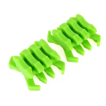 

Soft Silica Gel Green DIY Hunting Bow Bow String Stabilizer Bow Shock Absorber Arrow Shooting Bow String Silencer