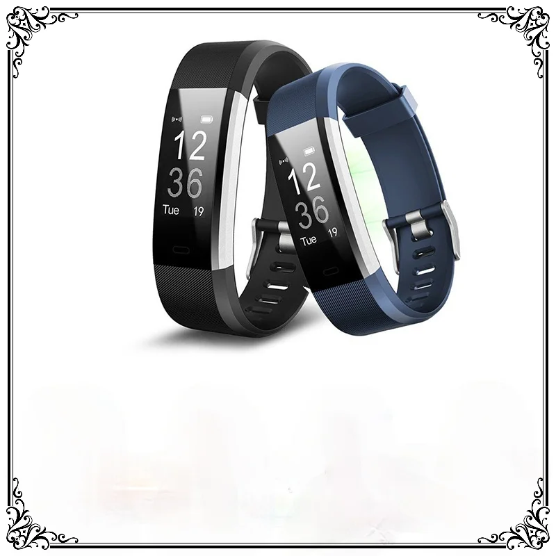 ID115 Smart Bracelet Band Sleep Activity Fitness Tracker Alarm Clock Pedometer Wristband For IOS Android pk Fitbits Smartband |