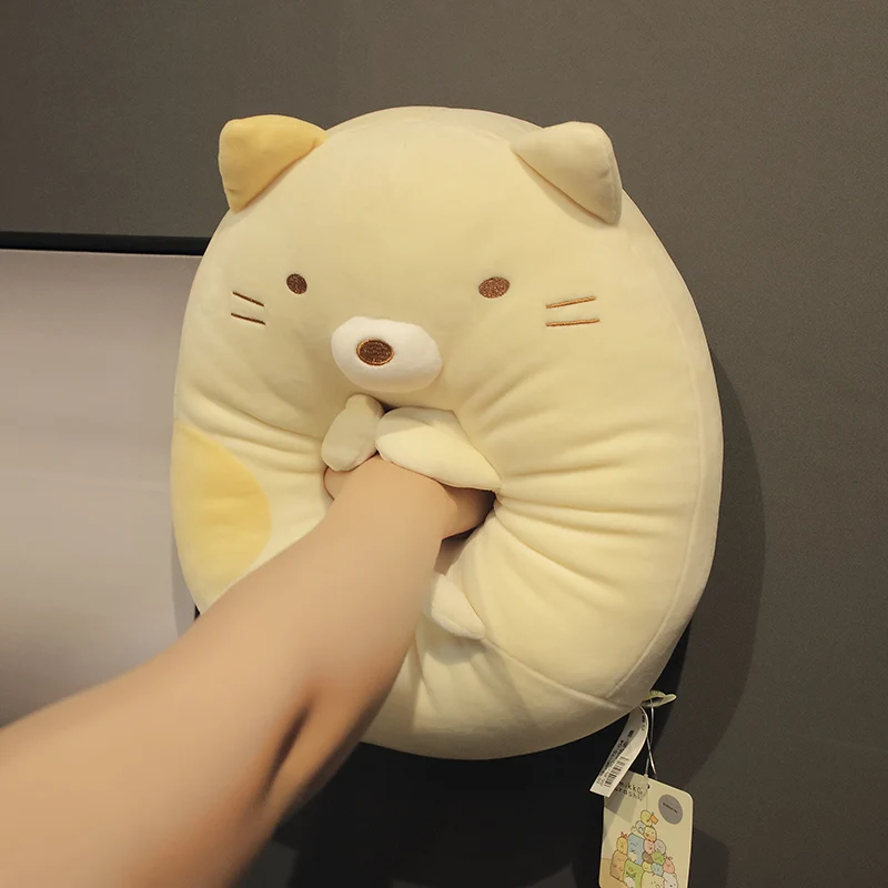 Японская плюшевая игрушка Sumikko Gurashi San-X Corner, мягкая плюшевая подушка в виде животного, мультяшная кукла аниме для детей, подарок