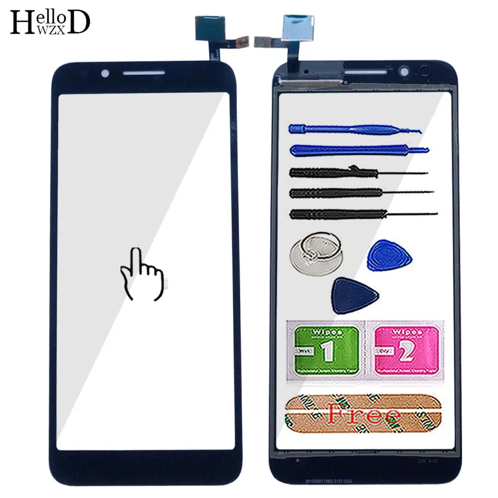 Мобильный сенсорный экран для Alcatel 5059S 5059Z 5059 2019 дигитайзер Панель переднее стекло