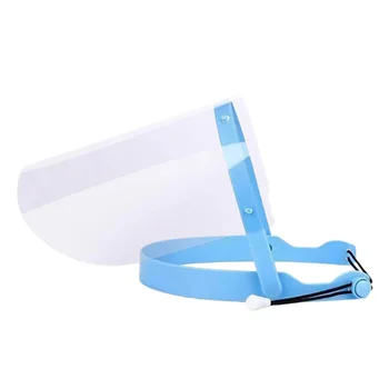 

2 Set Adjustable Dental Face Shield for Dental Protective Detachable 2 Frame 20 Visor Films Anti-Fog Dustproof