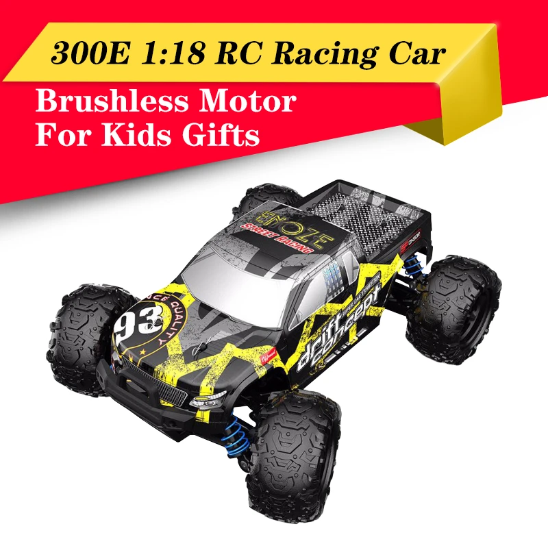 ホットenoze 300e 1 18 Rcカー2 4グラム40キロ H 4wd Rtr高速ピックアップトラックブラシレスrcオフロード車モデルライト ラジコンカー Aliexpress