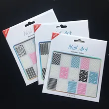 Маникюр стиль цветной задний клей для ногтей все наклейки s стиль стикер для ногтей 16-выбор
