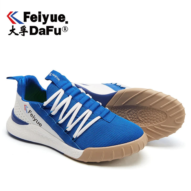 Feiyue/кроссовки; коллекция 6056 года; повседневная обувь из сетчатого материала для мужчин и женщин; дышащая легкая обувь; 2 цвета; модная прочная удобная обувь для бега