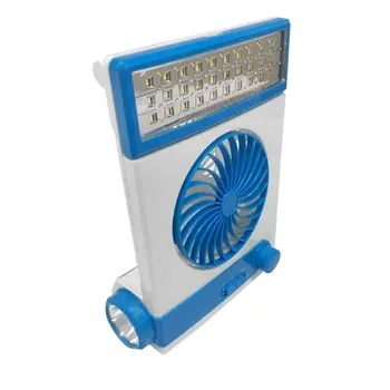 

Portable Size Solar Powered Fan Cooling Fans With Led Lamp air conditioning For Home Office Outdoor Camping Summer ventilador