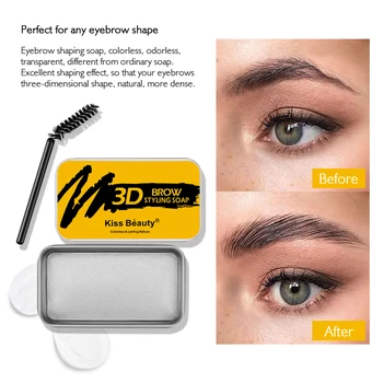 

3D Wild Brow Styling Soap Lamination Setting Gel Long Lasting Waterproof Brows Tint Eyebrow Gel Pomade Kit Makeup Cosmetic TSLM1