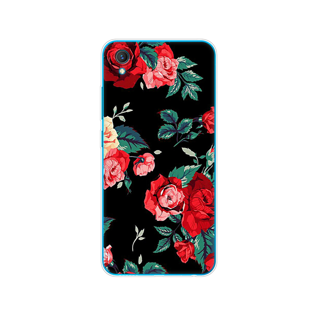 Vivo Y1s Cases Soft Silicon TPU Back Cover Phone Case For VIVO Y1S Y 1s Y1 s VivoY1s 2020 Case 6.22 inch Coque Shell flower