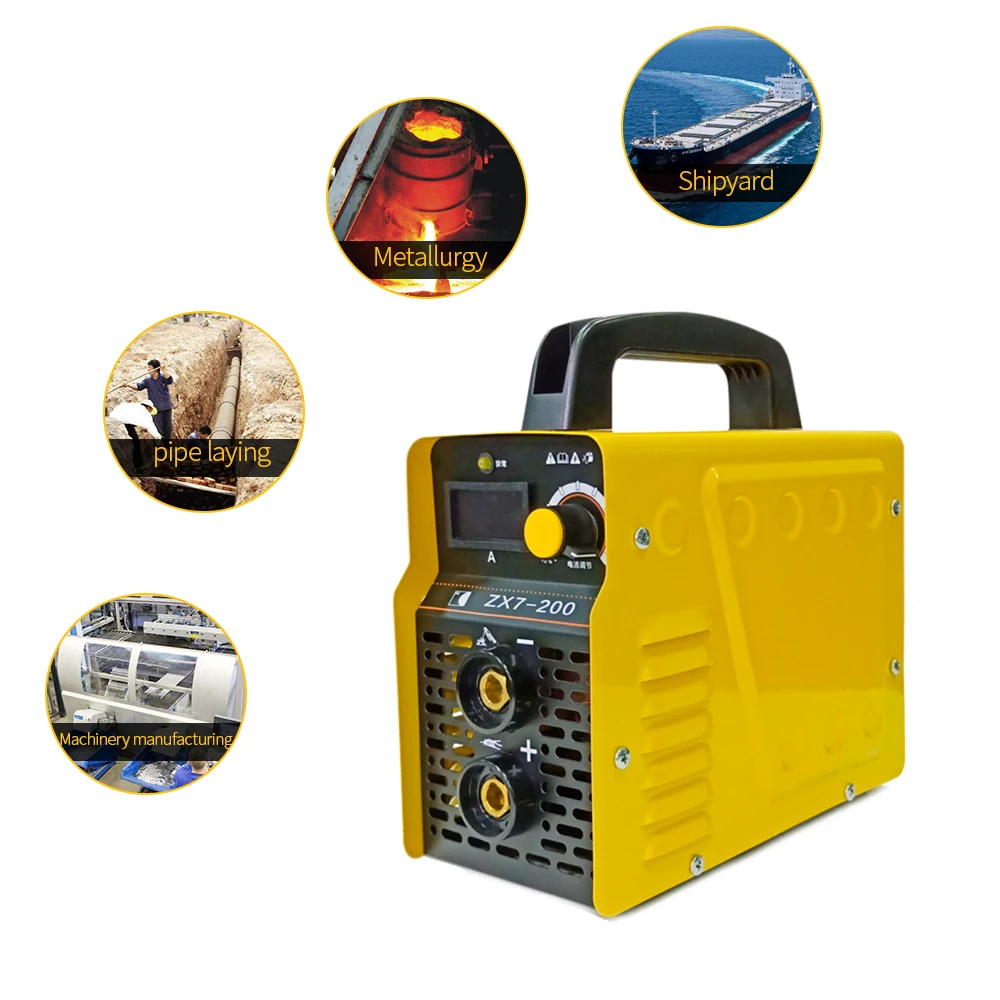 

Portable Electric Welding Machine Set ZX7-200 Welder Inverter with Storage Case for Welding Soldering Electric Working