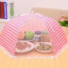 Новинка, складная пищевая крышка, шестигранная марля, сетчатый стол для еды, кухонный гаджет, инструмент для приготовления пищи, анти-зонтик, от комаров, E0Q5