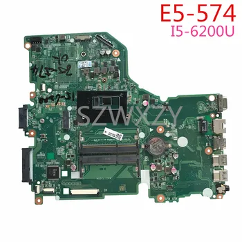 

For Acer Aspire E5-574 Laptop Motherboard With I5-6200u DA0ZRWMB6G0 NBG37110025 100% Working