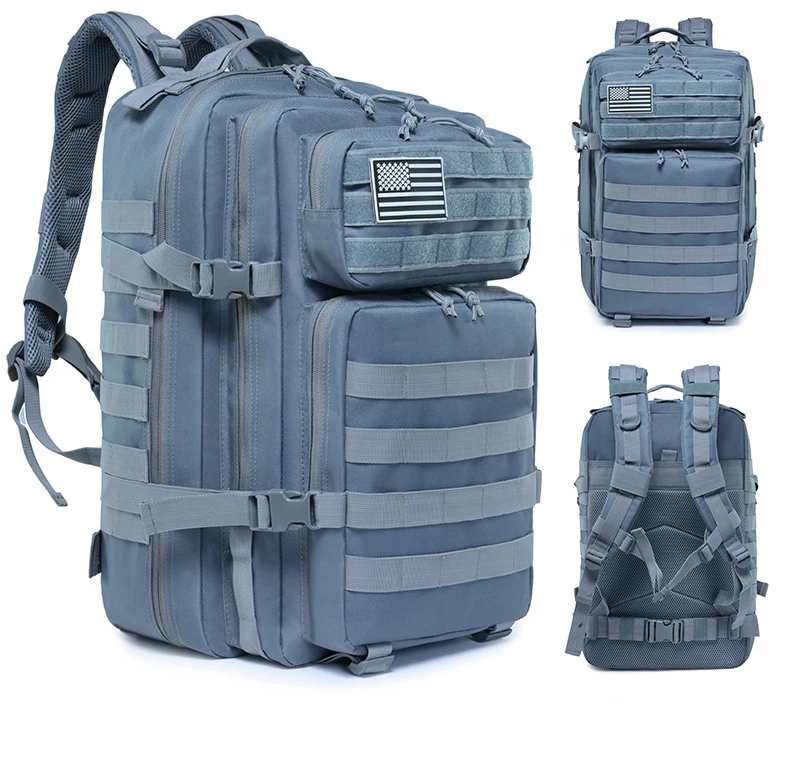 45л Открытый военный камуфляжный рюкзак штурмовой Тактический пехотный рюкзак спортивный кемпинг походная сумка рюкзаки Umitvaz