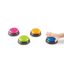 Interactive-Toy Recordable Noise-Makers Answer Buzzers Talking-Button Voice-Recording