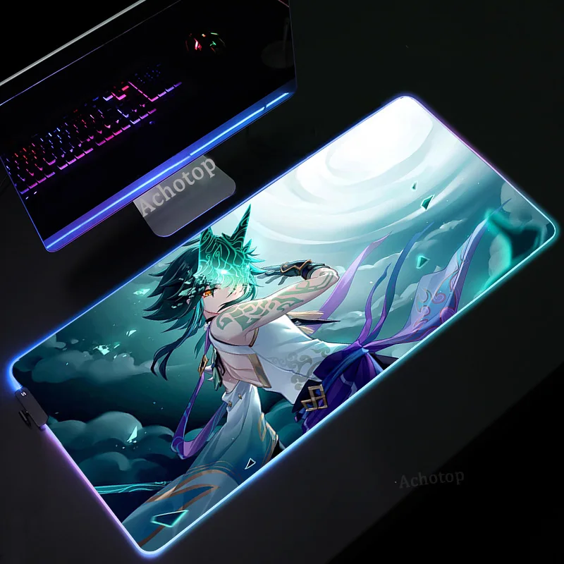 Tapis De Souris Genshin Impact – Petit Tapis De Bureau HD – Cadeau Fan – Modèle #64