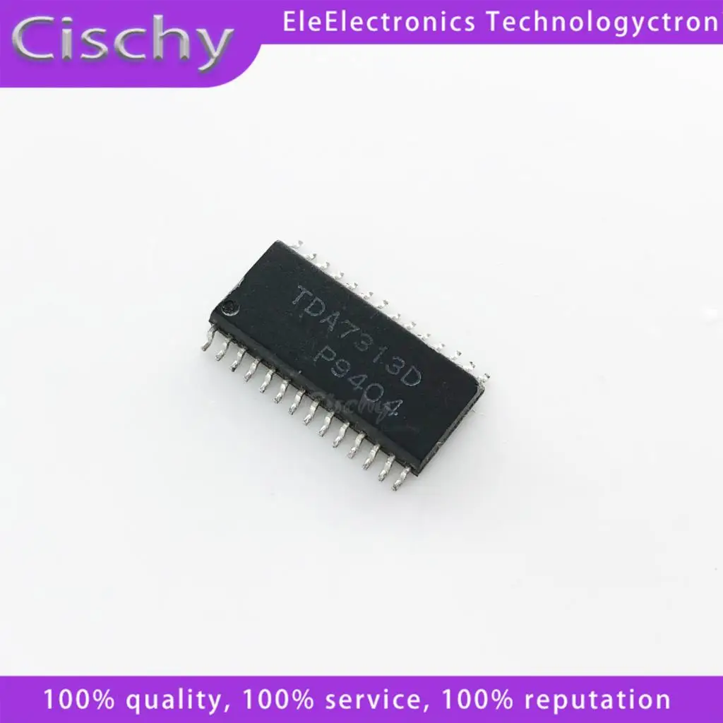 2pcs/lot 100% new and original TDA7313 TDA7313D TDA7313ND SOP-28 In Stock | Электронные компоненты и