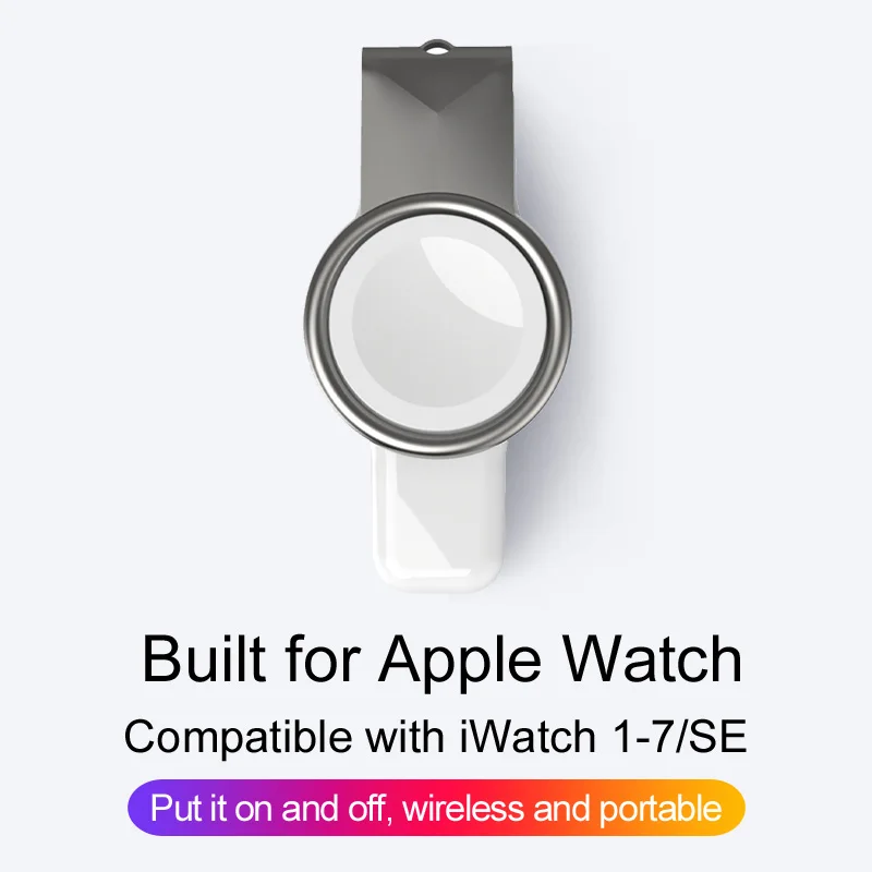 2-in-1 Wireless Magnetic Smart Watch Charger Type-C USB Interface for Apple 1/2/3/4/5/6/7/SE Fast Charging and Portability | Мобильные