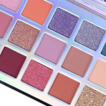 

Shimmer Luminous Matte Eyeshadow Palette Cosmetic Pearlescent Matte Eyeshadow Metallic Diamond Makeup Eyeshadow 18 Colors